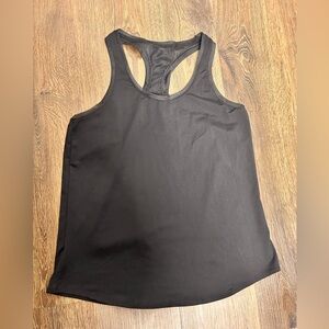 Fabletics Tank Top Shirt Women Medium Black Activewear Racerback Sleeveless Logo